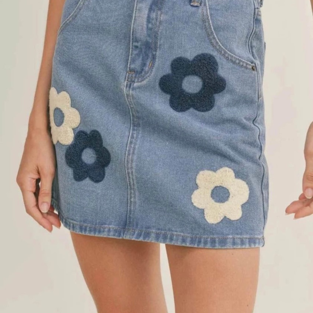 Sadie and Sage love and peace skirt